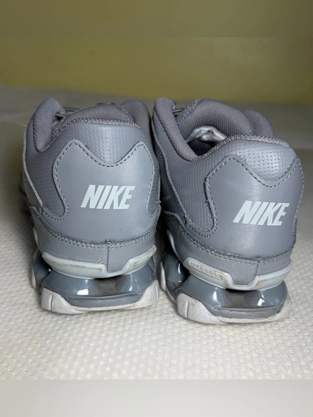 Nike Reax Men's‎ Grey Athletic Sneakers